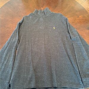 Polo by Ralph Lauren Gray Zip Up Sweater